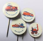 4 oude trein speldjes., Verzamelen, Speldjes, Pins en Buttons, Ophalen of Verzenden, Gebruikt, Overige onderwerpen