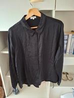Zgan zwarte zijden blouse.  Maat 46. S'Oliver, S'Oliver, Zwart, Maat 46/48 (XL) of groter, Ophalen of Verzenden