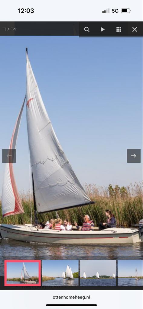 Polyvalk Zeilboot te Koop, Watersport en Boten, Overige Watersport en Boten, Gebruikt, Ophalen of Verzenden