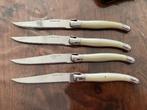 Laguiole Inox Steakmessen Set - Vintage Bestek (4 stuks), Ophalen of Verzenden