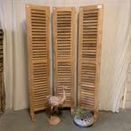 Kamerscherm - 120 x 200 cm - teak louvre - Bij TTM Wonen, TTM Wonen, Meubels – (Perzische) Tapijten en Woonaccessoires, Taag 63, 2491 CS, Den Haag (Forepark)