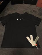 Off White T-Shirt, Kleding | Heren, T-shirts, Ophalen of Verzenden, Zo goed als nieuw, Zwart