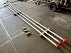 Nette aluminium vlaggenmast 7 meter vlaggenstok / baniermast, Diversen, Ophalen, Gebruikt, Onbekend, Onbekend