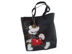 Grote Mickey Mouse shopping bag, ., Zwart, Ophalen of Verzenden, Zo goed als nieuw
