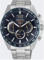 Seiko Quartz Chronograaf (SSB345P1), Ophalen of Verzenden, Staal, Seiko
