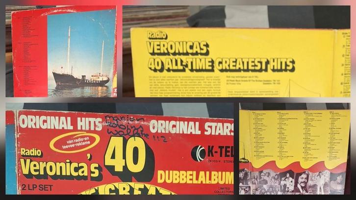 Radio Veronica – 40 Greatest Hits (1964–1974) – Dubbel-LP, Cd's en Dvd's, Vinyl | Pop, Gebruikt, 1960 tot 1980, 12 inch, Ophalen of Verzenden