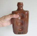 Vintage Ikea fles vaas aardewerk bruin 2103, Huis en Inrichting, Woonaccessoires | Vazen, Minder dan 50 cm, Ophalen of Verzenden