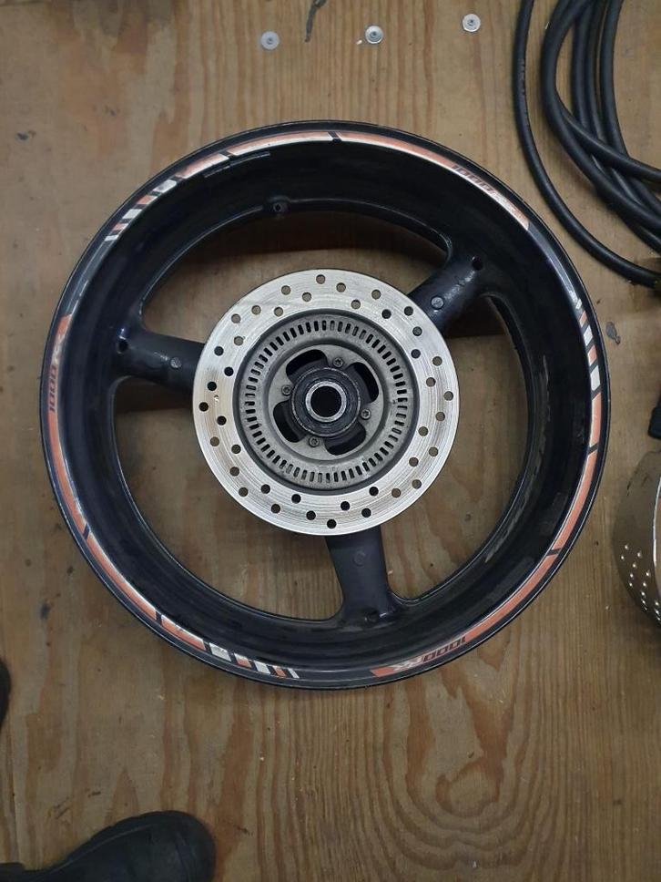 CBR1000RR Fireblade achterwiel 2008-2012 tandwieldrager SC59, Motoren, Onderdelen | Honda, Gebruikt, Ophalen of Verzenden