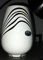 Flora  Gouda Holland keramiek vaas met abstracte lijnen 60 s, Antiek en Kunst, Ophalen of Verzenden