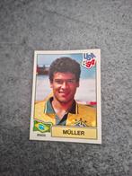 Panini sticker WK 94 USA. Speler Muller Brazilië., Verzenden, Zo goed als nieuw, Sticker