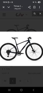 giant liv  thrive, Fietsen en Brommers, Fietsen | Heren | Sportfietsen en Toerfietsen, Ophalen, Zo goed als nieuw, Meer dan 20 versnellingen