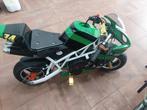 Nitro Pocketbike 49cc - Groen/Zwart, Fietsen en Brommers, Minibikes, Midibikes en Pitbikes, Ophalen, Gebruikt, Pitbike, Nitro
