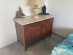 Antieke Dressoir eikenhout, Gebruikt, 100 tot 150 cm, Eikenhout, Ophalen of Verzenden
