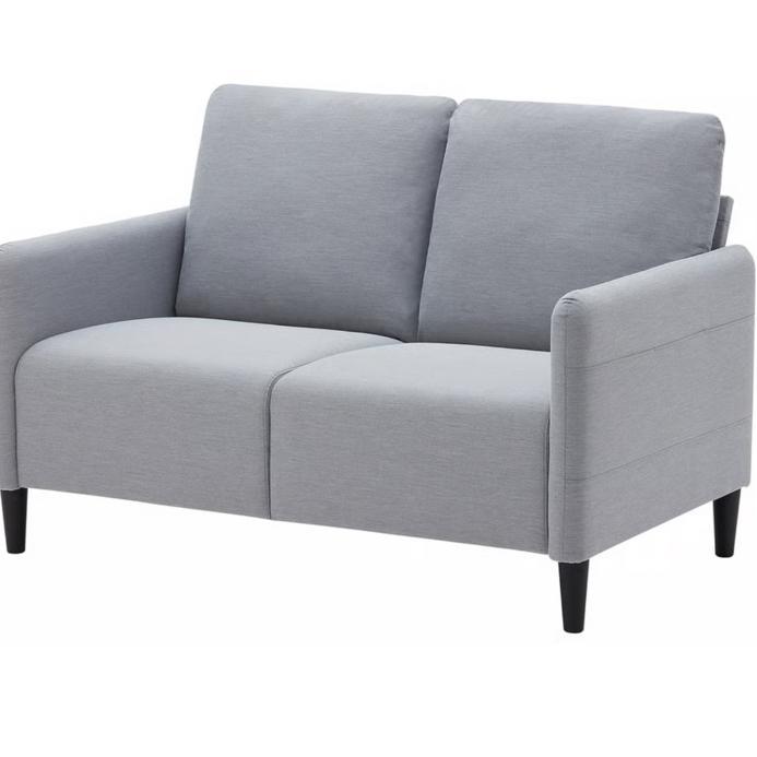 Tweezitsbank ANGERSBY Ikea lichtgrijs, Huis en Inrichting, Banken | Sofa's en Chaises Longues, Zo goed als nieuw, Tweepersoons