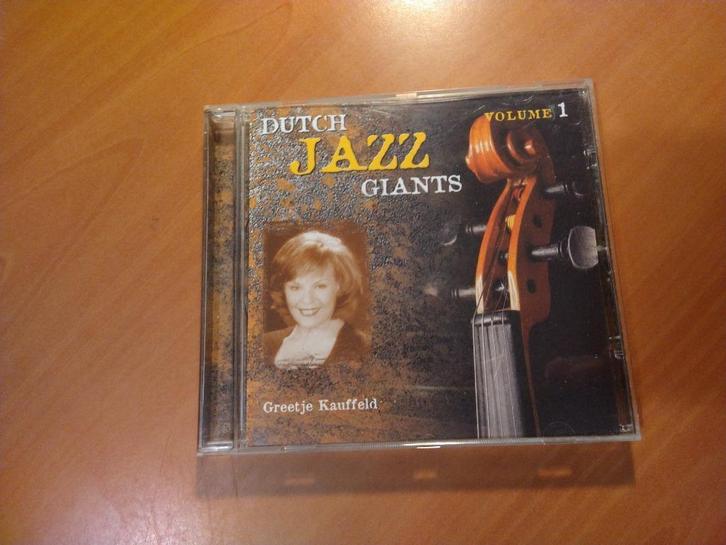 CD Greetje Kauffeld – Dutch Jazz Giants, Cd's en Dvd's, Cd's | Jazz en Blues, Zo goed als nieuw, Jazz, 1980 tot heden, Ophalen of Verzenden