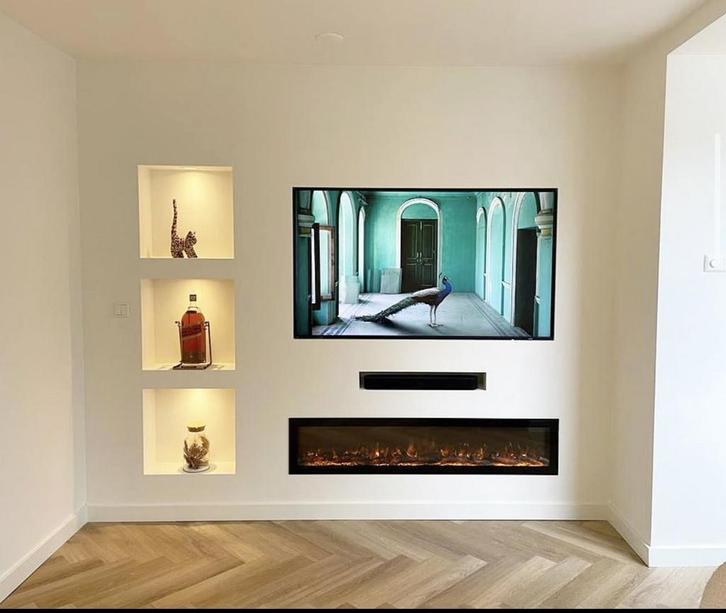 Moderne cinewall alles mogelijk, Huis en Inrichting, Kasten | Televisiemeubels, Nieuw, 100 tot 150 cm, 150 tot 200 cm, Minder dan 25 cm