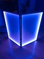 Led verlichte gezandstraalde dj booth. Incl lichtmixer, Gebruikt, Ophalen