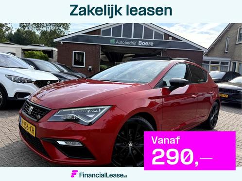 SEAT Leon 1.5 TSI FR Ultimate Edition Black Panoramadak, Cam, Auto's, Seat, Bedrijf, Leon, ABS, Achteruitrijcamera, Adaptive Cruise Control