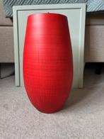 Rode vaas (2), Huis en Inrichting, Woonaccessoires | Vazen, Minder dan 50 cm, Zo goed als nieuw, Ophalen, Rood