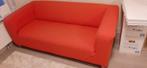Ikea rode bank Klippan, Huis en Inrichting, Banken | Bankstellen, Ophalen, Rood, Gebruikt, 150 tot 200 cm