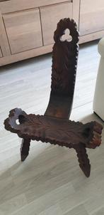 spaanse stoel kruk, Antiek en Kunst, Antiek | Meubels | Stoelen en Banken, Ophalen