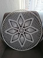Gehaakte Mandala Raamdecoratie. Ook in het zwart- 50 cm, Huis en Inrichting, Woonaccessoires | Wanddecoraties, Ophalen of Verzenden