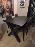 eettafel incl stoelen, Huis en Inrichting, Stoelen, Ophalen of Verzenden, Eén