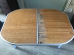 Inklapbare Aluminium / Houten Camping Tafel Defa., Ophalen, Gebruikt, Campingtafel
