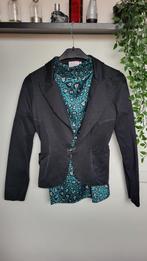 Zwart getailleerd jasje / blazer | Max&Co | maat XS, Jasje, Maat 34 (XS) of kleiner, Max&co, Ophalen of Verzenden