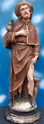 *Rochus van Monpellier. Ca 1875/1900. 45 cm., Antiek en Kunst, Ophalen
