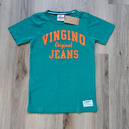 Nieuw stoer shirt t-shirt van Vingino maat 116, Kinderen en Baby's, Kinderkleding | Maat 116, Nieuw, Jongen, Shirt of Longsleeve