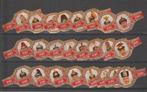 reeks - 206  helmen 1-24   sigarenbandjes, Verzenden, Zo goed als nieuw, Sigarenbandjes