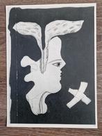 Heliogravure George Braque personnages de profil, Antiek en Kunst, Ophalen of Verzenden