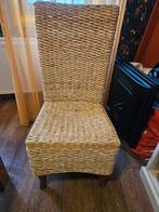 2 mooie stoelen van gevlochten waterhyacint?, Ophalen, Gebruikt, Riet of Rotan, Twee