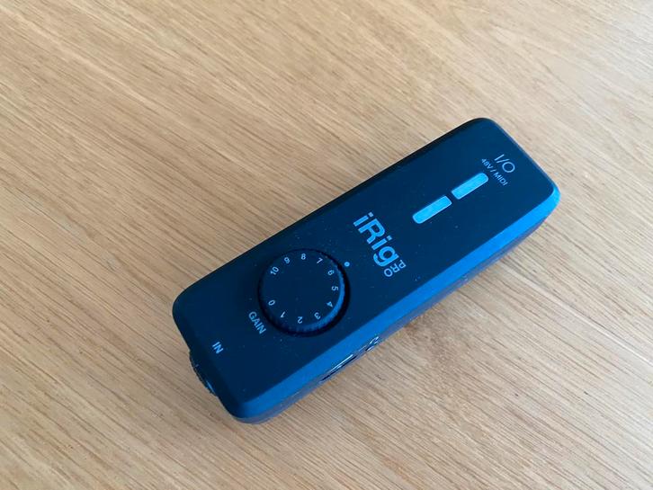 iRig Pro I/O audio & MIDI interface, Muziek en Instrumenten, Midi-apparatuur, Zo goed als nieuw, Ophalen of Verzenden