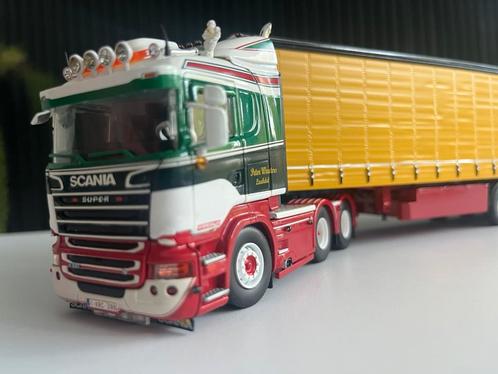 Tekno Scania PWT Peter Wouters, Hobby en Vrije tijd, Modelauto's | 1:50, Zo goed als nieuw, Bus of Vrachtwagen, Tekno, Ophalen of Verzenden
