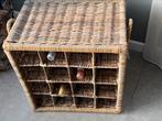 Rotan wijnrek, Ophalen of Verzenden, Nieuw, Hout, Minder dan 50 cm
