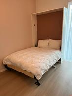 Opklapbed tweepersoons 140x200, Huis en Inrichting, Ophalen, Gebruikt, Wit, Tweepersoons