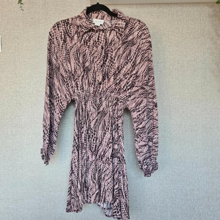 Slangenprint jurk van de Cotton Club., Kleding | Dames, Jurken, Gedragen, Boven de knie, Verzenden