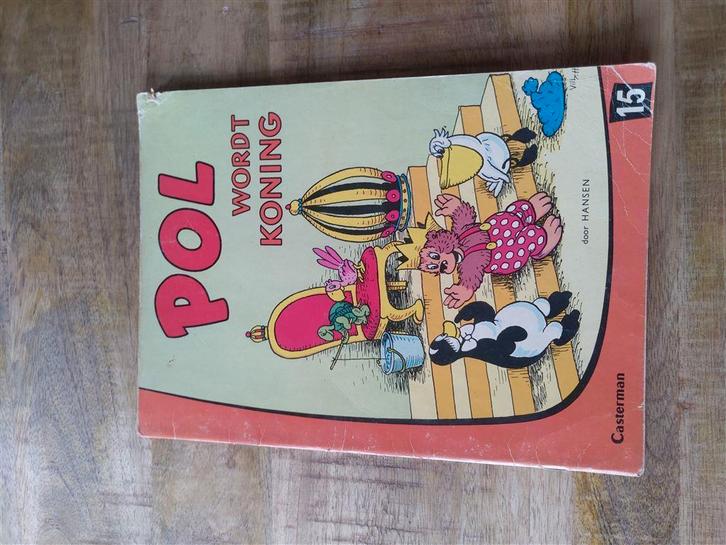 Hansen - Pol nr. 15 - Pol wordt koning, Boeken, Overige Boeken, Gelezen, Ophalen of Verzenden