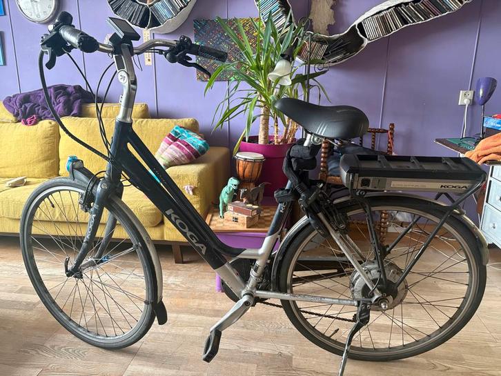 Opknapper Koga E-bike, Fietsen en Brommers, Elektrische fietsen, Gebruikt, Batavus, 55 tot 59 cm, 30 tot 50 km per accu, Ophalen