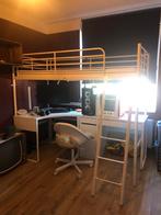 Ikea Hoogslaper incl. Matras - Wasbare Hoes, Ophalen, Gebruikt, Eenpersoons, 160 tot 180 cm