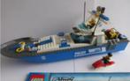 7287, City politieboot met bouwtekening., Ophalen of Verzenden, Zo goed als nieuw, Complete set, Lego