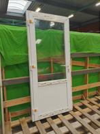 Kunststof Buitendeur 2/3glas  b98 x h215 cm Wit -2420-, Niet ingevuld, Kunststof, Gebruikt, 80 tot 100 cm
