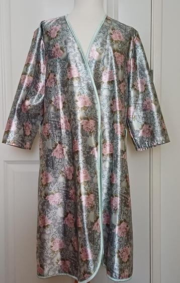 Ochtendjas, Kimono Maat 36 38 Groen Roze ( Jool ) beschikbaar voor biedingen