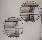 2 hele mooie wandrekken met fotolijstjes rond, Huis en Inrichting, Woonaccessoires | Wandplanken en Boekenplanken, Ophalen of Verzenden