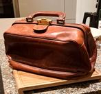 Mooie bruine leren dokterstas, Sieraden, Tassen en Uiterlijk, Tassen | Schoudertassen, Overige merken, Bruin, Ophalen of Verzenden