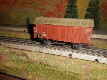 Märklin 306/1 S 4506 gesloten goederenwagon met sluitlicht beschikbaar voor biedingen