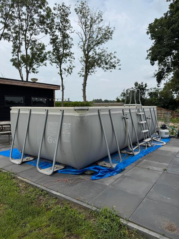 Groot zwembad Intex -  549 x 274 x 132 cm, Tuin en Terras, Zwembaden, Zo goed als nieuw, Opzetzwembad, 120 cm of meer, 400 cm of meer