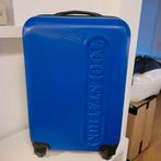 Blauwe trolley harde schaal - 45x31 cm, Sieraden, Tassen en Uiterlijk, Koffers, Ophalen